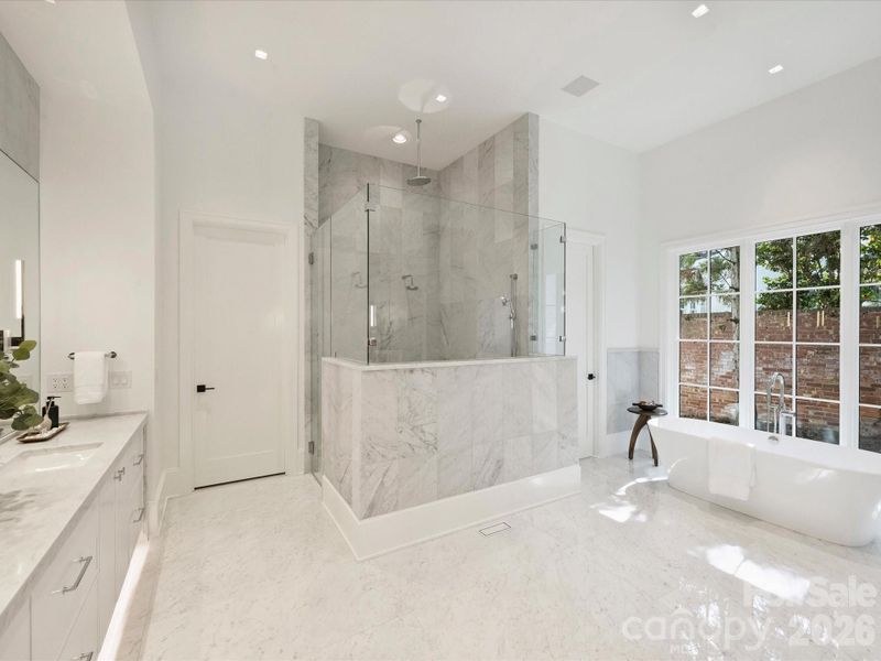 Furnished interior view inside a new home in , Charlotte (Image 15).