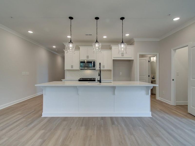 Furnished interior view inside a new home in Cherokee Township, Acworth (Image 8).