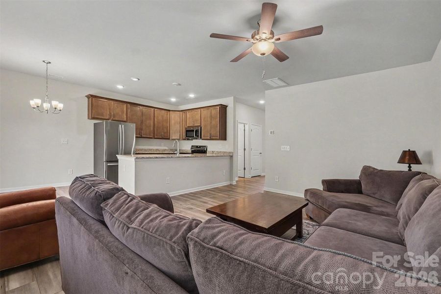 Furnished interior view inside a new home in Autumn Brook, Stanley (Image 16).