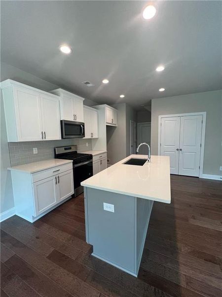 Furnished interior view inside a new home in , Canton (Image 6).