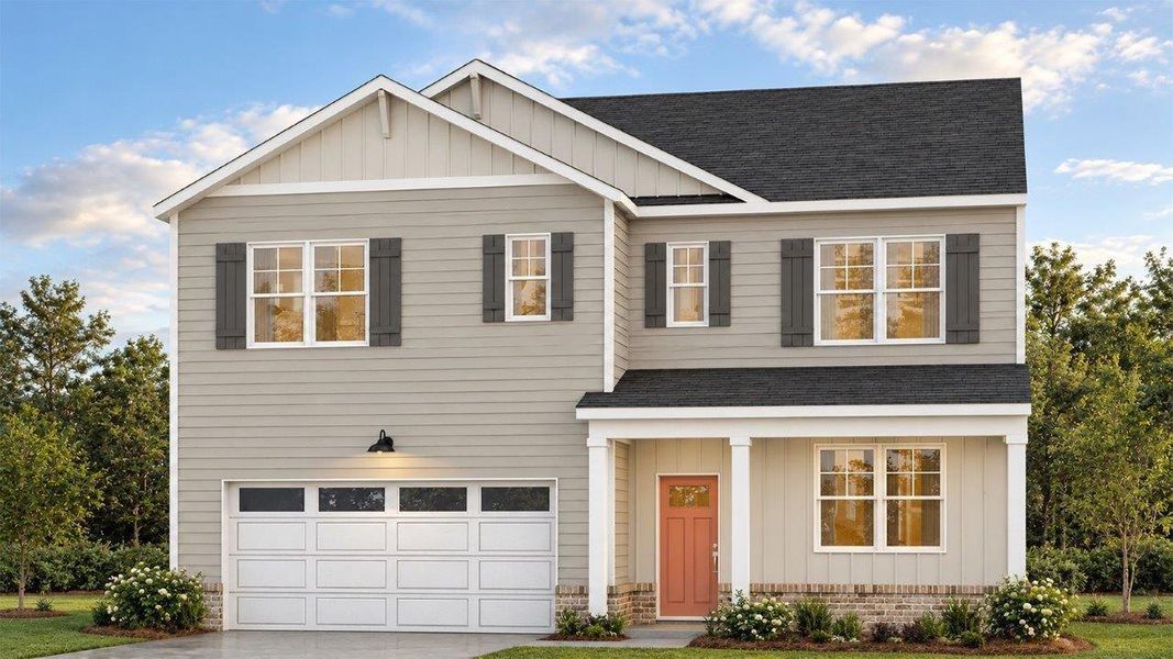 Representative exterior photo of a completed home built from the Hayden by D.R. Horton in Fairhaven, Statesboro, GA (Image 20). Representative exterior photo of a completed home built from the Hayden by D.R. Horton in Fairhaven, Statesboro, GA (Image 20).