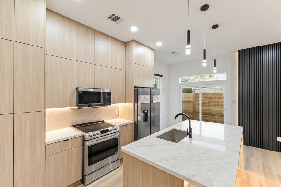 Furnished interior view inside a new home in , Houston (Image 7).