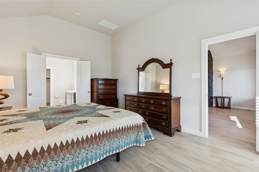 Furnished interior view inside a new home in , Willis (Image 15).