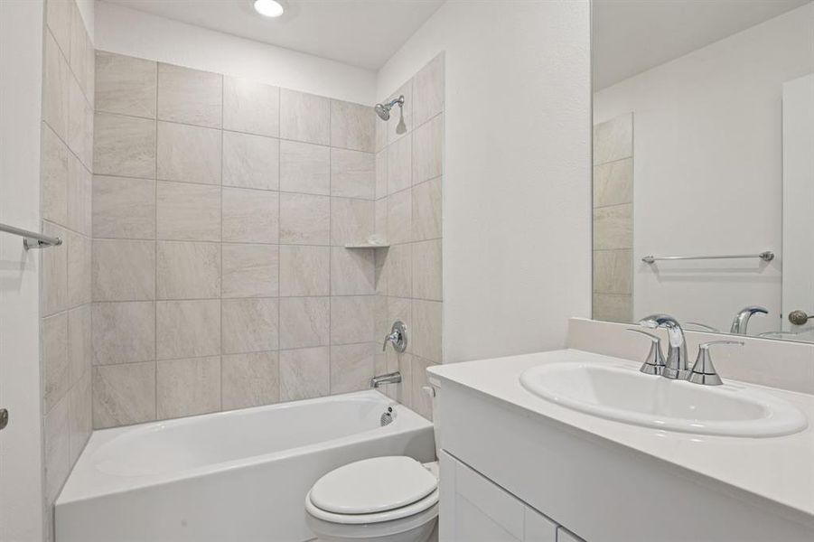 Photo is not of the actual home, but is an inspirational photo of builder’s model home and may depict options, furnishings, and/or decorator features that are not included.