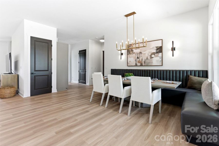 Furnished interior view inside a new home in , Granite Falls (Image 17).