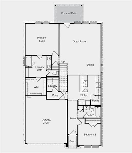 Structural options added include: covered outdoor living.