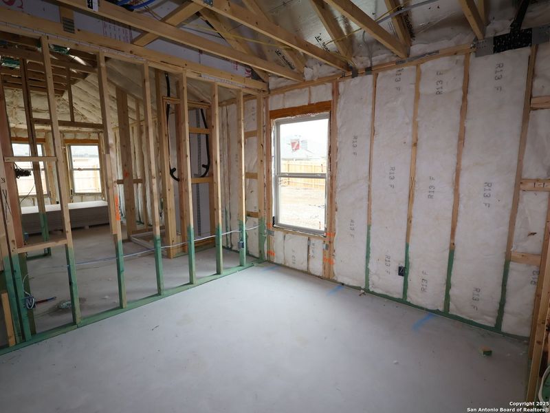 In-progress construction of a new home in Winding Brook, San Antonio, TX (Image 19).