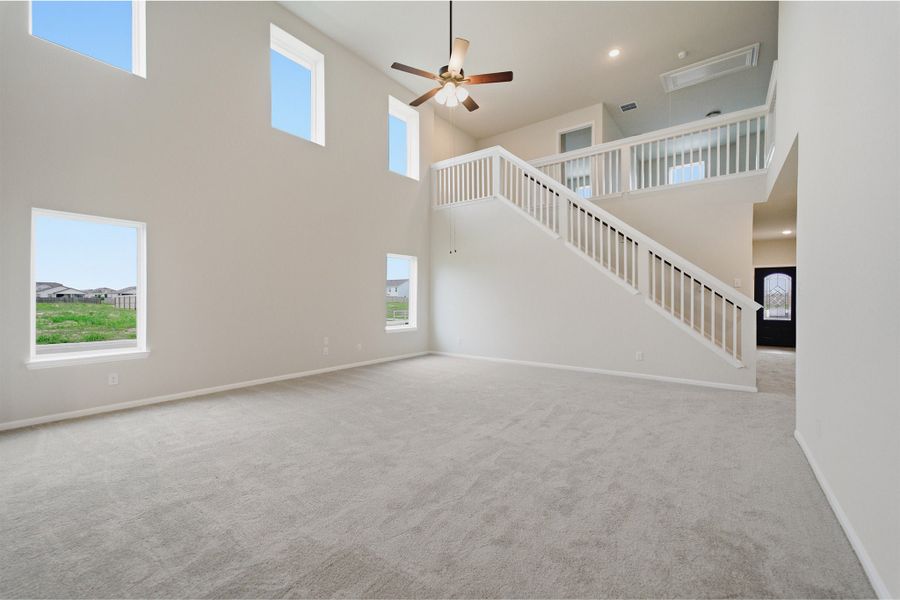 Spacious, unfurnished interior of a new home in Hannah Heights, Seguin (Image 48). Spacious, unfurnished interior of a new home in Hannah Heights, Seguin (Image 48).