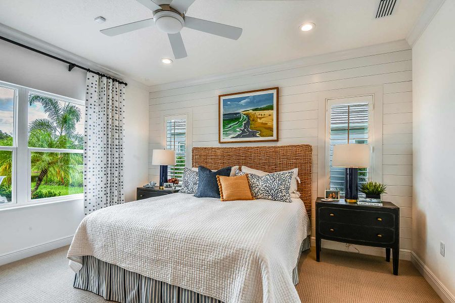 Representative furnished interior of a home built from the Heritage 2 by Neal Communities in Windward, Sarasota (Image 16).