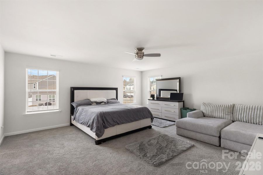 Furnished interior view inside a new home in Secrest Commons, Monroe (Image 17). Furnished interior view inside a new home in Secrest Commons, Monroe (Image 17).