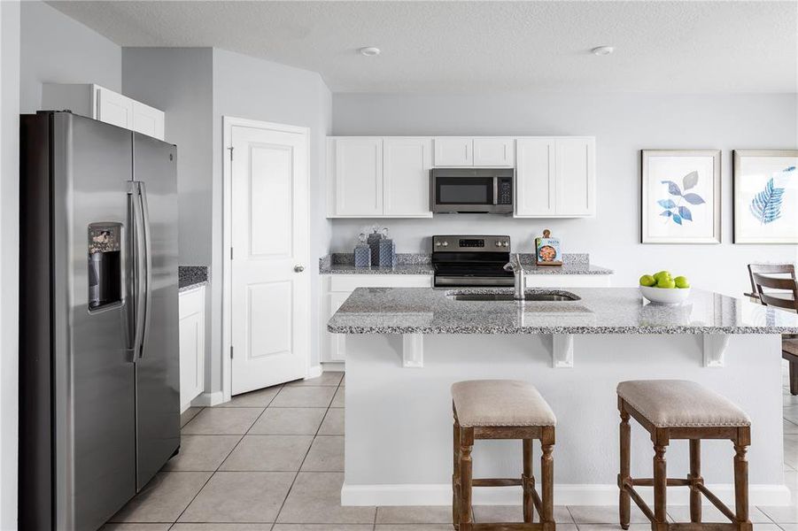 Furnished interior view inside a new home in Vista Trace, Belleview (Image 7).