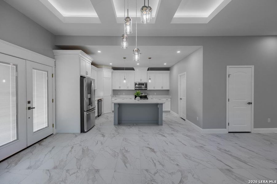 Furnished interior view inside a new home in , Eagle Pass (Image 8).