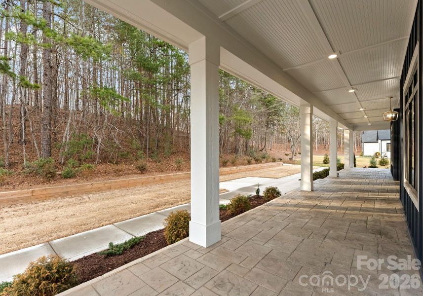 Exterior details and patio area of a home in , Mint Hill (Image 28).