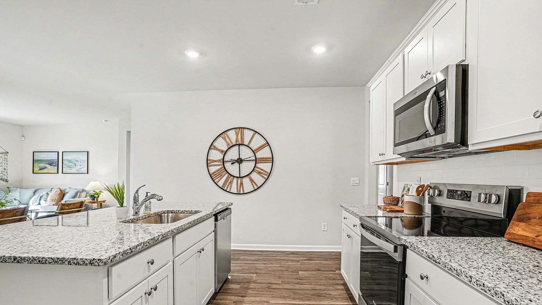 Furnished interior view inside a new home in Stanbury Creek, Supply (Image 9).