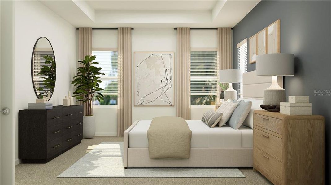 Furnished interior view inside a new home in , Groveland (Image 14).