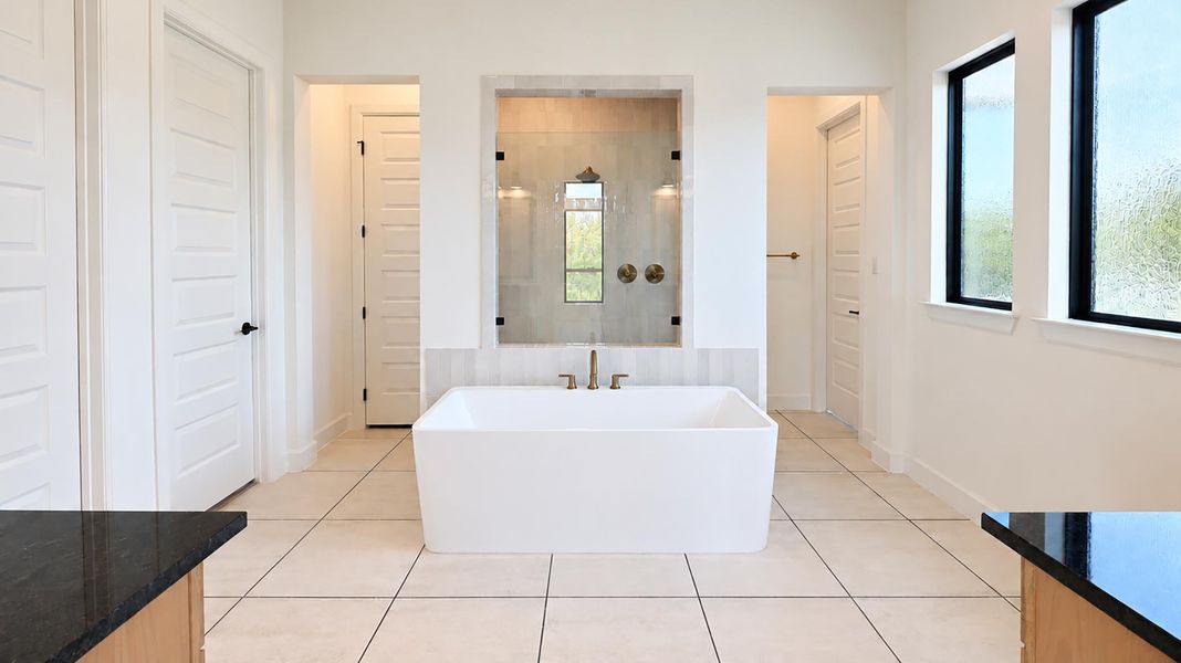 Furnished interior view inside a new home in The Preserve at Elm Creek, New Braunfels (Image 7).
