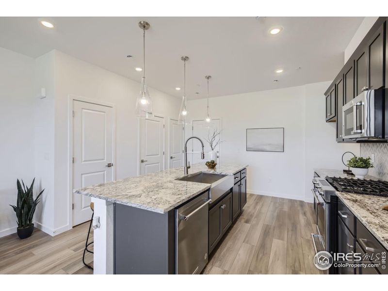 Furnished interior view inside a new home in , Longmont (Image 5).