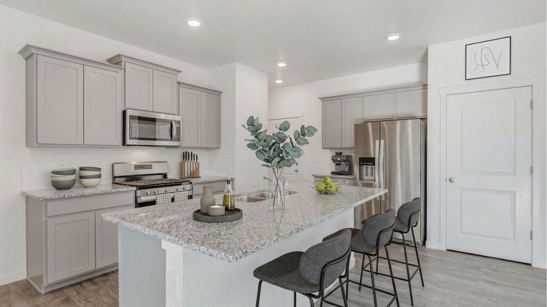 Furnished interior view inside a new home in Granary, Johnstown (Image 5).