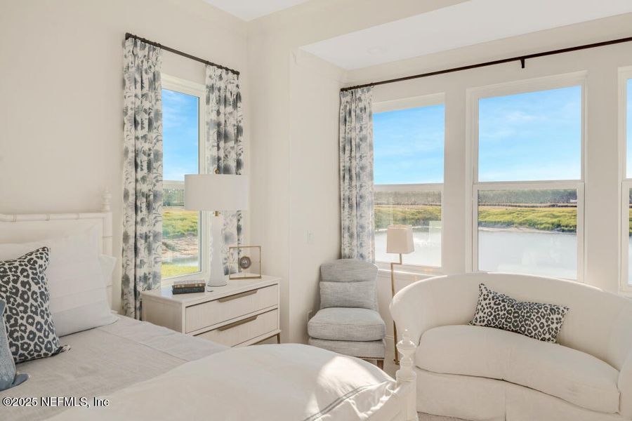 Furnished interior view inside a new home in Amelia National Country Club, Fernandina Beach (Image 9). Furnished interior view inside a new home in Amelia National Country Club, Fernandina Beach (Image 9).