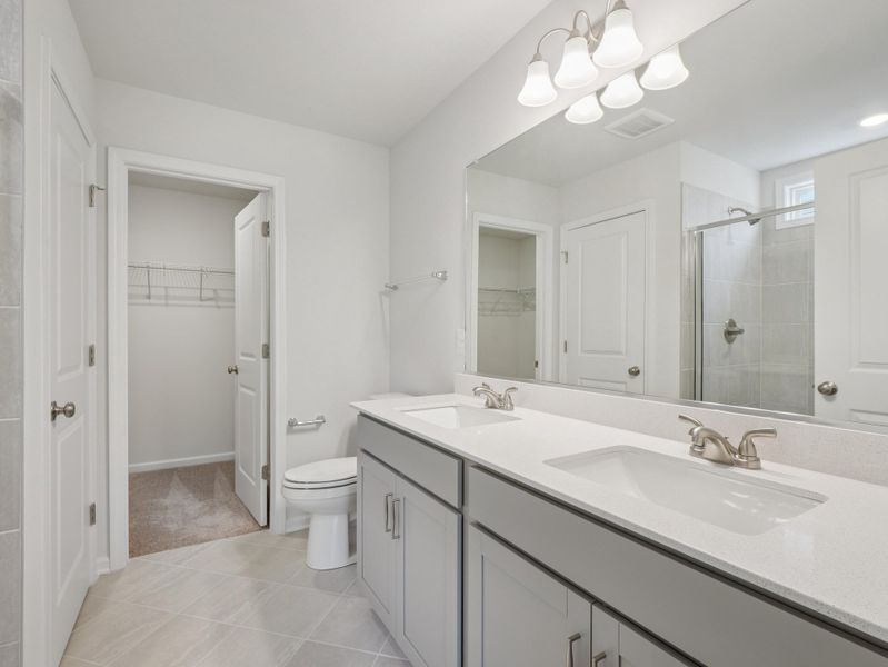 Furnished interior view inside a new home in Central Creek, Goose Creek (Image 12).