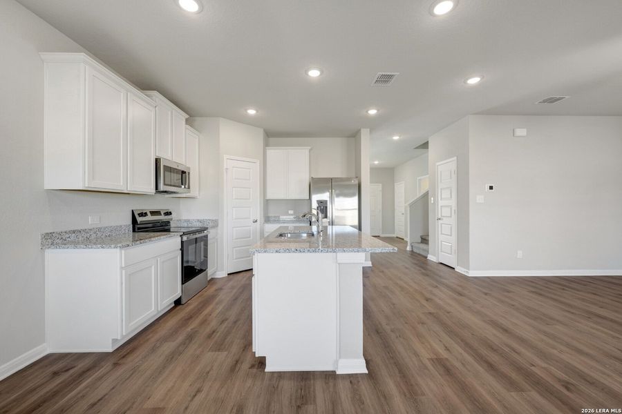 Furnished interior view inside a new home in Paloma Park, Converse (Image 8).