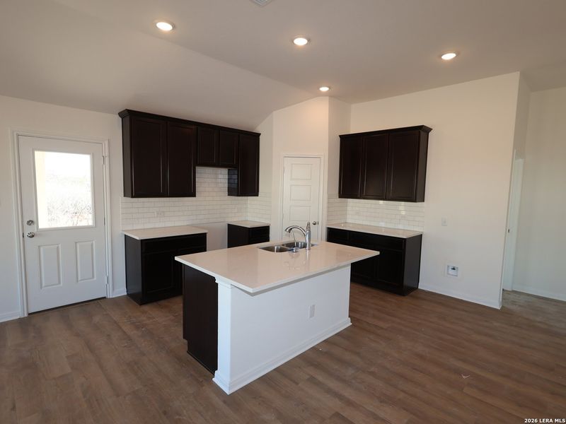 Furnished interior view inside a new home in Chaparral Ranch, Floresville (Image 3).