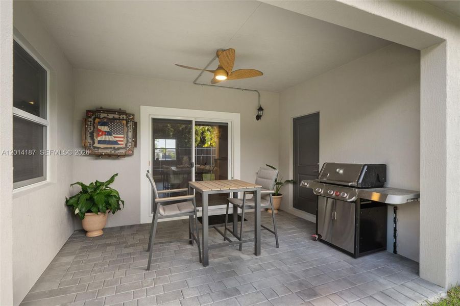 Furnished interior view inside a new home in Hawthorne at Galiano Pointe, Miami (Image 5). Furnished interior view inside a new home in Hawthorne at Galiano Pointe, Miami (Image 5).
