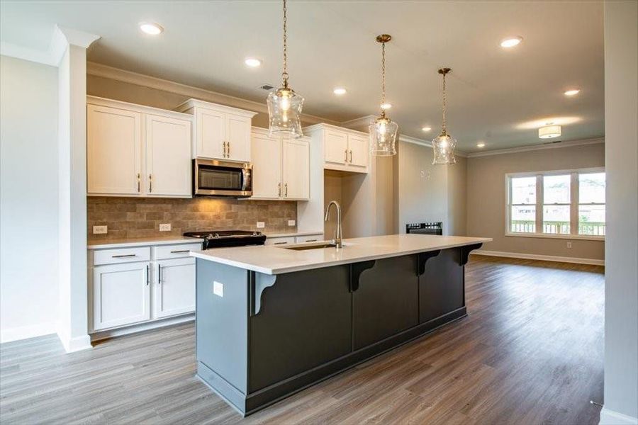 Furnished interior view inside a new home in Wilkins Walk, Mableton (Image 8).