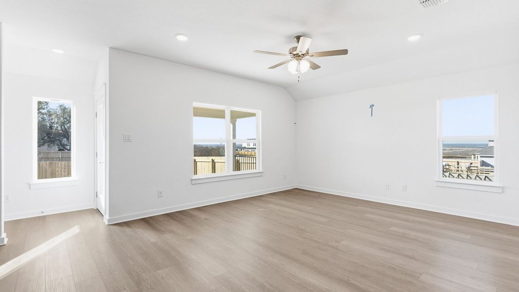 Furnished interior view inside a new home in Calumet, Jarrell (Image 8).