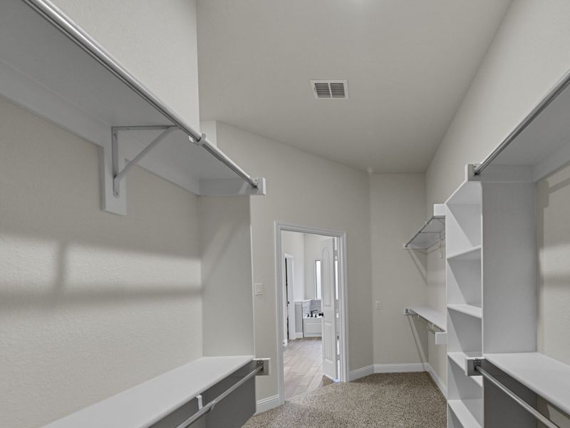 Representative furnished interior of a home built from the Eliot II by Robbie Hale Homes in High Meadows Estates, Nevada (Image 6). Representative furnished interior of a home built from the Eliot II by Robbie Hale Homes in High Meadows Estates, Nevada (Image 6).