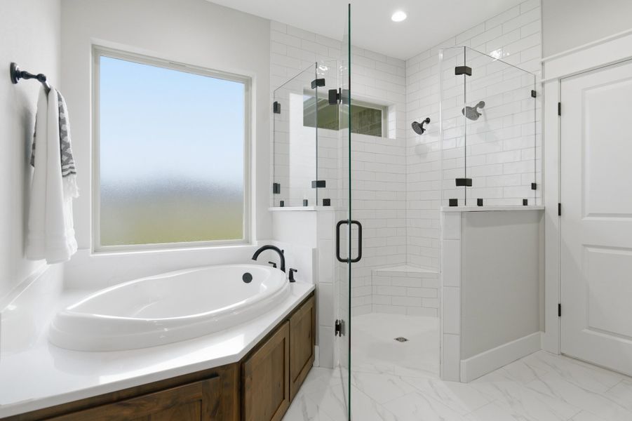 Furnished interior view inside a new home in Windmill Hill, Bryan (Image 10).