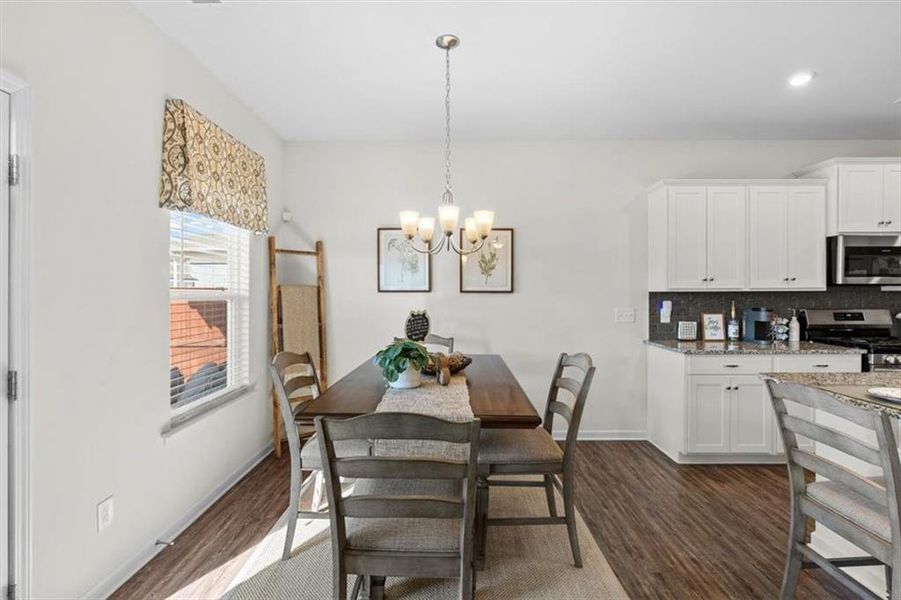 Furnished interior view inside a new home in Jackson Farm, Cartersville (Image 9).