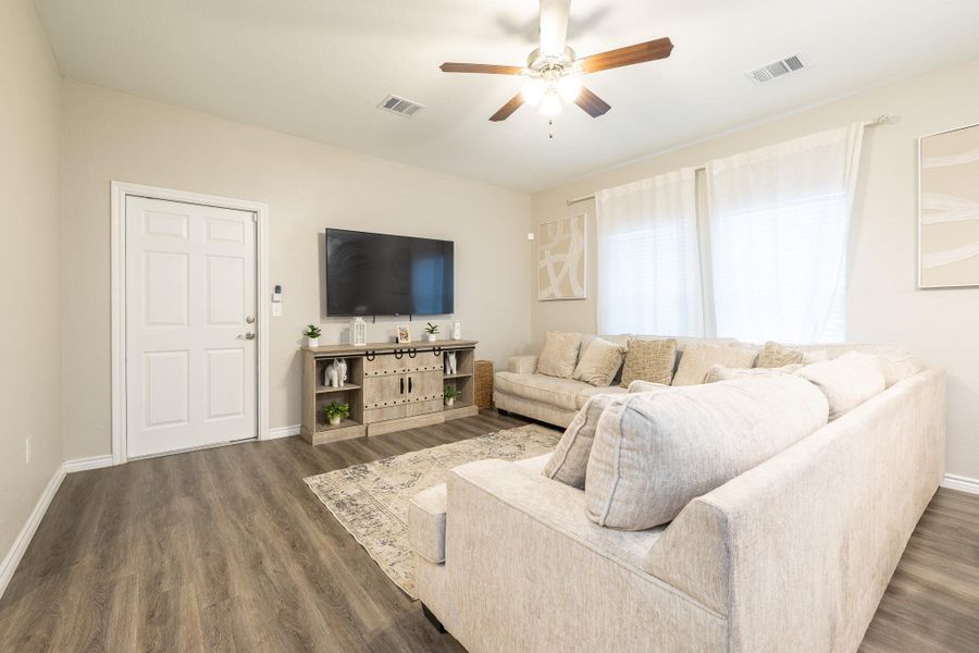 Furnished interior view inside a new home in , Pasadena (Image 21).
