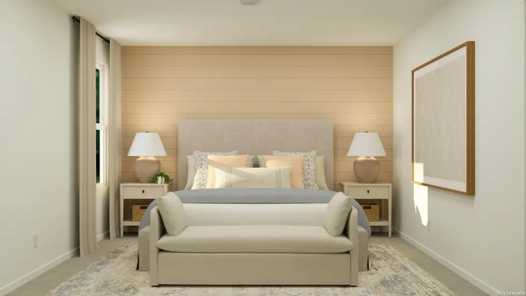 Furnished interior view inside a new home in Northlake, San Antonio (Image 33). Furnished interior view inside a new home in Northlake, San Antonio (Image 33).