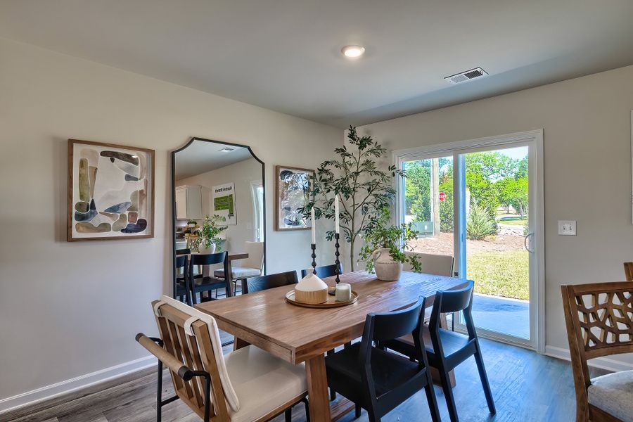 Representative furnished interior of a home built from the Poplar A by McGuinn Homes in Reserve at Mill Creek, Columbia (Image 11).