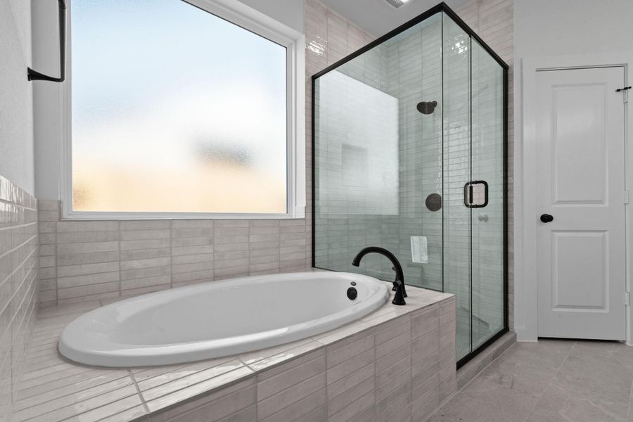 Furnished interior view inside a new home in Grange 45', Katy (Image 13). Furnished interior view inside a new home in Grange 45', Katy (Image 13).