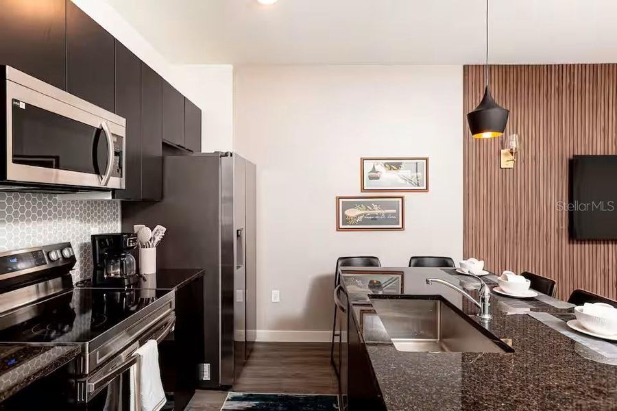 Furnished interior view inside a new home in , Kissimmee (Image 8).