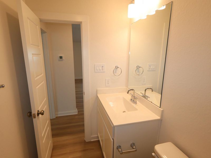 Furnished interior view inside a new home in Magnolia Ridge, Magnolia (Image 9).