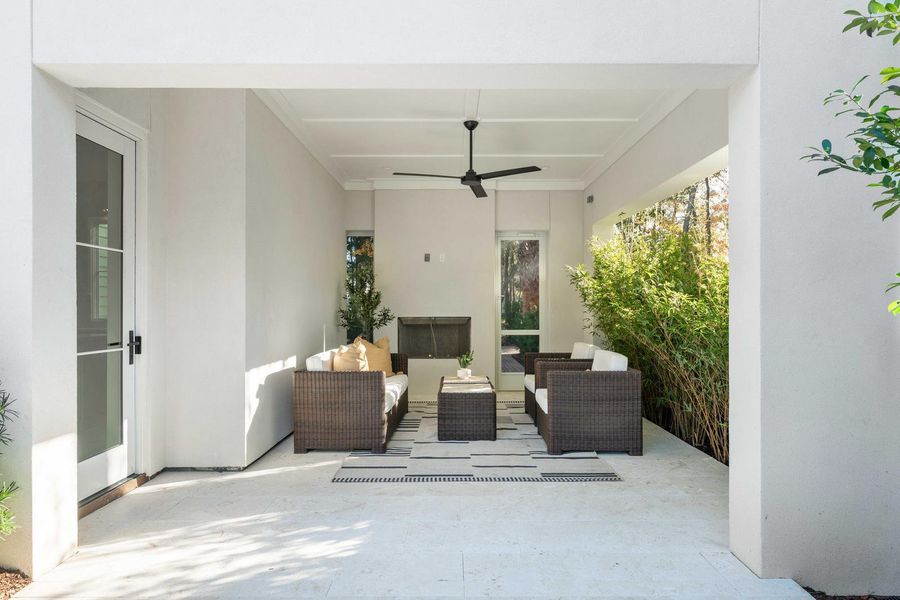 Exterior details and patio area of a home in , Mount Pleasant (Image 32).