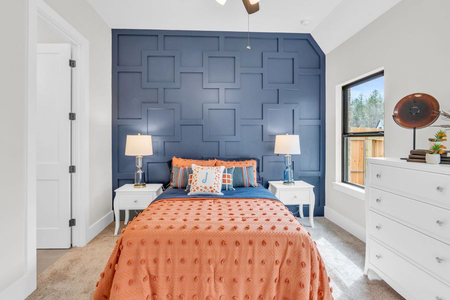 Furnished interior view inside a new home in ARTAVIA, Conroe (Image 24).