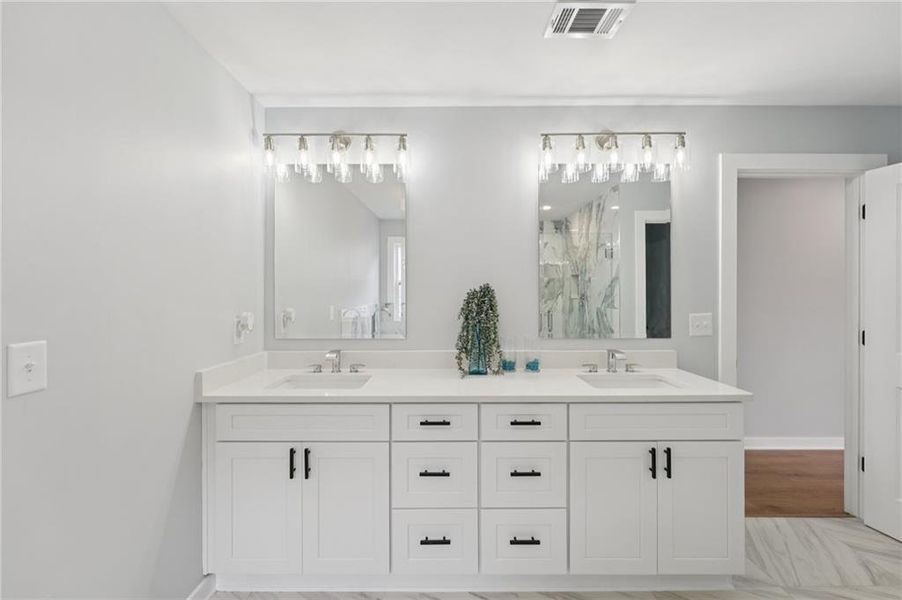 Furnished interior view inside a new home in , Hapeville (Image 17).