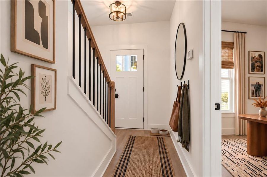 Furnished interior view inside a new home in , Hapeville (Image 27).