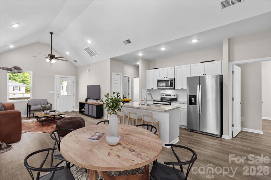 Furnished interior view inside a new home in , Salisbury (Image 11).