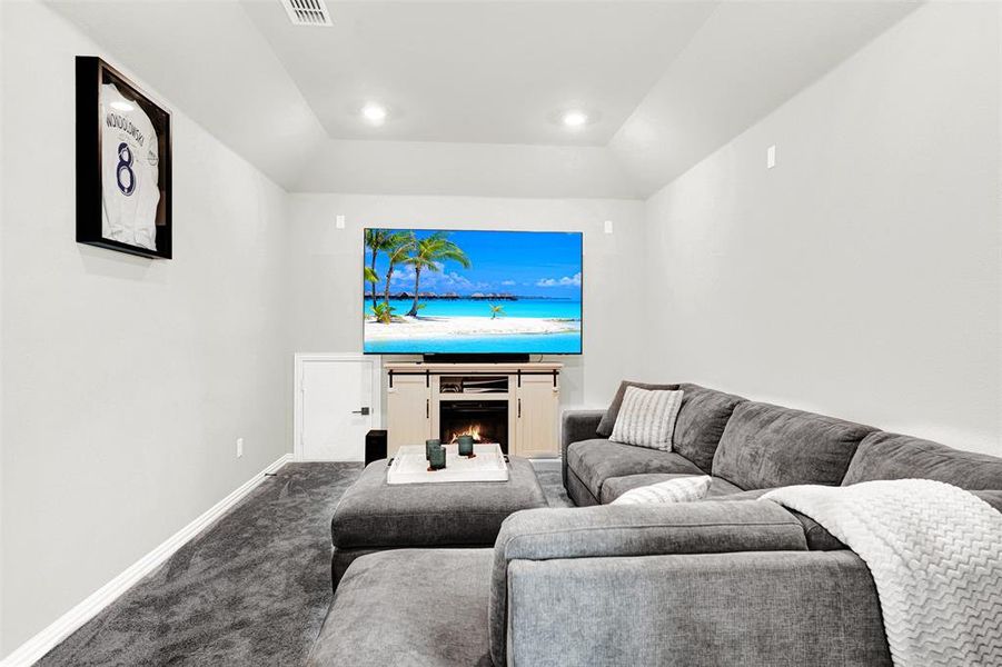 Furnished interior view inside a new home in , Forney (Image 12). Furnished interior view inside a new home in , Forney (Image 12).