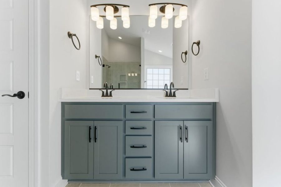 Furnished interior view inside a new home in Blacksmith, Stokesdale (Image 19).