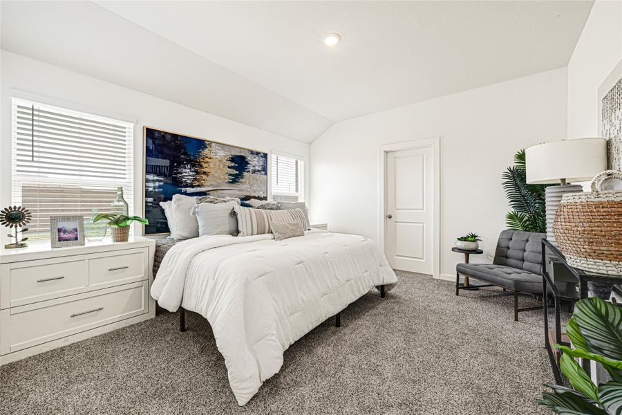 Furnished interior view inside a new home in Tamarron, Fulshear (Image 15).