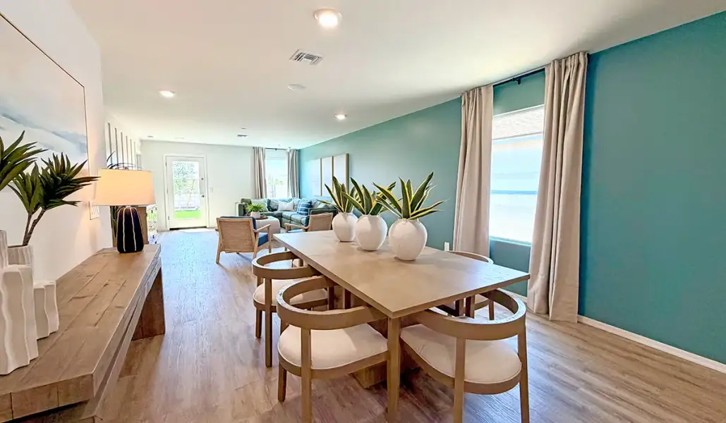 Furnished interior view inside a new home in Sorrel Ridge Estates, Tucson (Image 15).