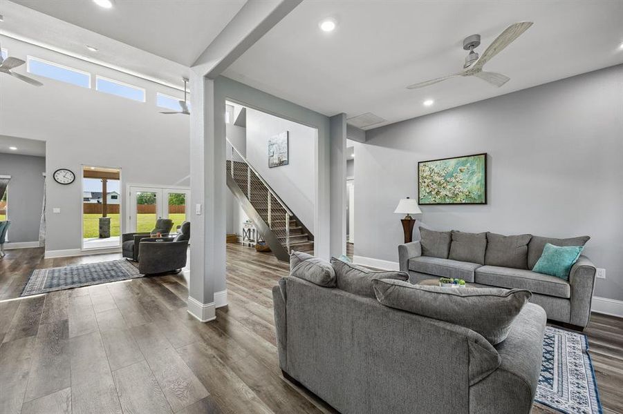 Furnished interior view inside a new home in , Edgewood (Image 3).