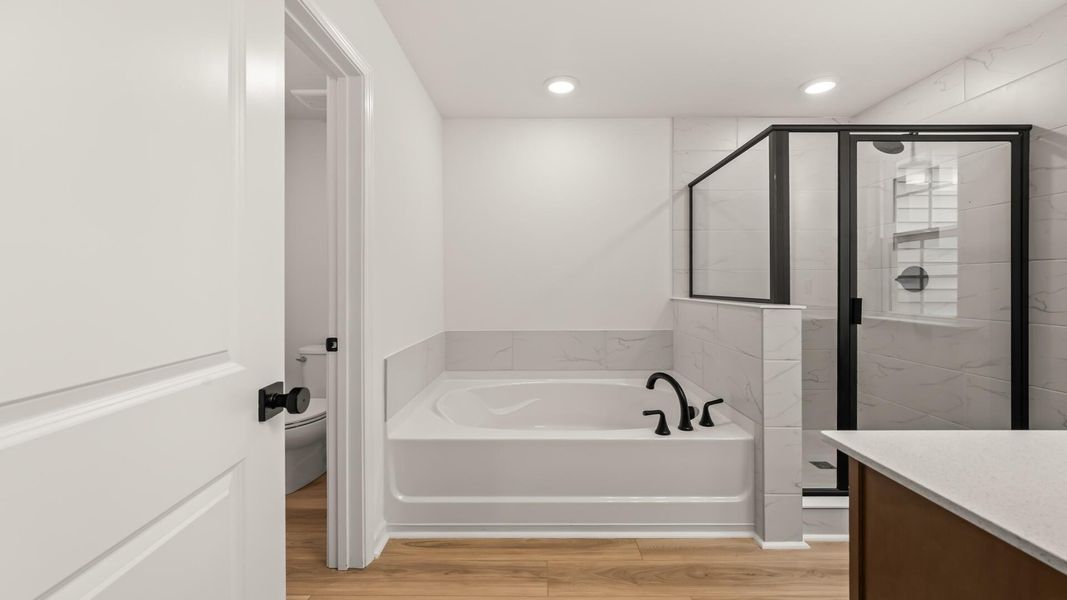 Furnished interior view inside a new home in Creekside at Andrews, Summerville (Image 6).