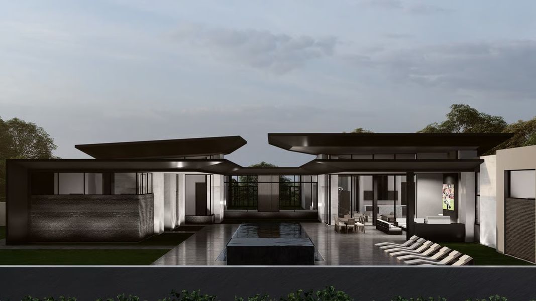 Representative exterior photo of a completed home built from the Cheney by BedBrock Developers in Bird Street Estates, Paradise Valley, AZ (Image 1). Representative exterior photo of a completed home built from the Cheney by BedBrock Developers in Bird Street Estates, Paradise Valley, AZ (Image 1).